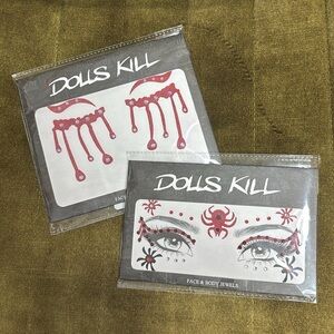 Dolls Kill Face and Body Gems Bundle